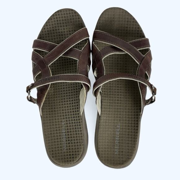 Merrell Jasmine Coffee Bean Brown J35692 Women's Sandals Slides Size 7M - Picture 6 of 8